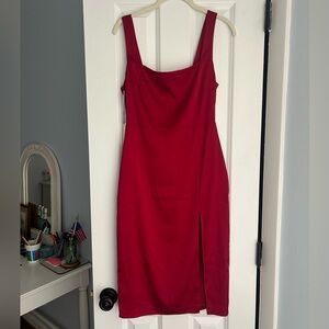 Aritzia Babaton Red Dress
